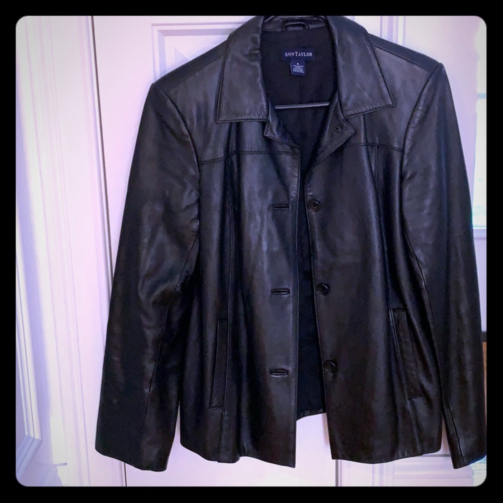 Ann Taylor Leather Jacket